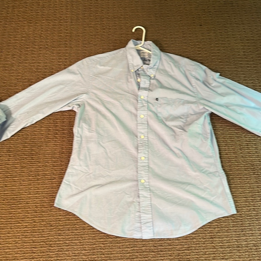 Brooks brothers blue long sleeve with buttons